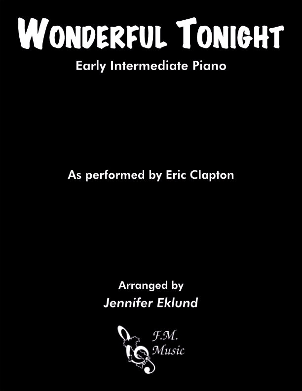 Wonderful Tonight (Early Intermediate Piano)